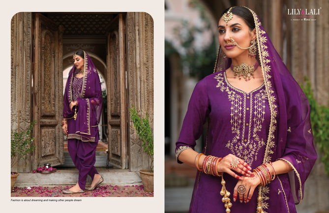 Real Tulip By Lily And Lali Viscose Embroidery Readymade Suits Wholesale Shop In Surat